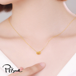 【Prisme Gold】黃金項鍊 相思豆 豆子 項鍊 (金重：約0.02錢±0.01), , large