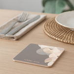 【Monster】 Soft Diatomaceous Earth Absorbent Coaster – Morning Light Series (10x10cm) – Neon Temptation, , large