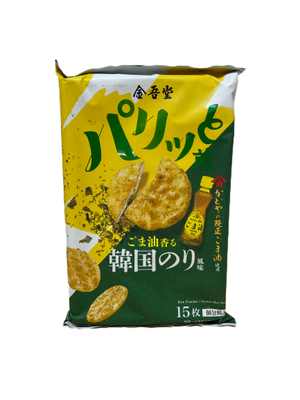 Sesame Oil Seaweed Rice Crackers