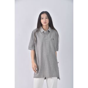 (L) polo ralph lauren棉質純棉灰色短袖上衣二手衣