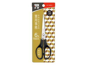 [寶旺旺] SDI手牌  實用事務剪刀 0865C