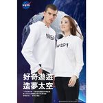 NASA聯名 男款帽T外套 美國太空總署 限量發行 公司貨 原廠授權 品質有保證 台灣獨家販售 值得收藏, , large