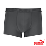 PUMA 涼感內褲 1件組 彪馬 跳豹 男內褲 冰絲內褲 平口內褲 涼感 彈力 貼身 絲滑 冰涼 透氣 抗菌 無痕 灰, 灰,M, large