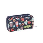 |快速出貨|Lesportsac Rectangular Cosmetic 長形化妝包/ 紐約美食插畫風, , large