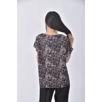 (XL) uniqlo圓領黑色短袖上衣二手衣, , large