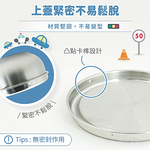 【KOM】台灣製316不鏽鋼兒童隔熱碗/附湯匙+防水牛津布保溫便當袋/餐袋 2入組(圖案任選), , large