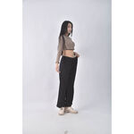 (XL) margaret howell羊毛亞麻黑色長褲二手衣, , large
