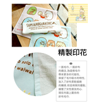 [台灣興隆毛巾] 角落小夥伴露營篇紗布童巾 6入混色, , large