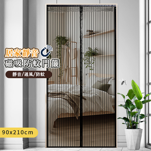 Silent Magnetic Mosquito Screen Curtain for Home