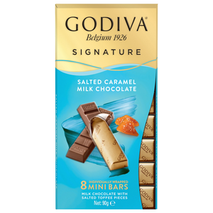 GODIVA迷你牛奶巧克力棒-焦糖