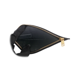 YSL LE 37 金釦小牛皮二用水桶包/黑色, , large