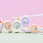CASIO 卡西歐 BABY-G 水蜜桃糖果雙顯手錶 BGA-280SW-4A, , large