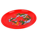 9 Inches plate with worship, , large