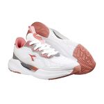 DIADORA迪亞多那 專業避震跑鞋 女運動鞋 女鞋 慢跑鞋 輕量 透氣 吸震 Q彈 足弓支撐 耐磨 止滑 藍 灰粉, 灰粉,24.5, large