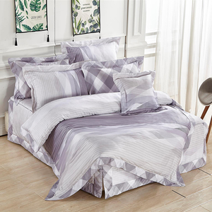 【多利寶寢具】FITNESS_100%純天絲頂級60S雙人七件式床罩組-魅斑