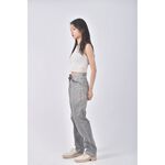 (2XL) hang ten高腰丹寧牛仔質感灰色長褲二手衣, , large
