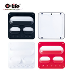 【O-Life】Magnetic wall-mounted storage F style black, , large