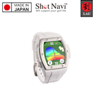 【日本製】Shot Navi Crest II Touch 高爾夫GPS定位手錶(白), , large