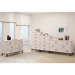 【唯熙傢俱】凱熙橡木白五斗櫃 抽屜櫃, , large