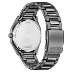 CITIZEN 星辰 光動能八角形格紋面手錶 BM7637-81H, , large