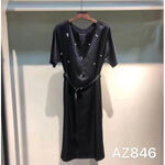 AVVJOYV領鏤空水鑽洋裝｜低調奢華的優雅魅力, , large
