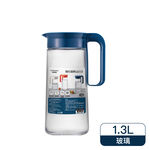 LL Glass Handle Jug 1.3L, 藍色, large