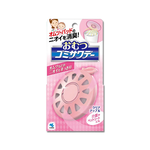 [日日好物]日本Kobayashi小林製藥-淨味芳香長效約60天垃圾桶專用蘋果造型除臭貼2.7ml/盒-尿布用(粉)(廚餘去味清香貼,淨化空氣防異味香氛盒,尿布去味消臭擴香劑), , large