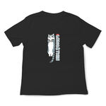 JZ TEE 美短貓條 印花短袖T恤, , large