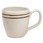 [豐名日本餐具] 4.0"馬克杯 雙棕圈 / C04MG0-39, , large