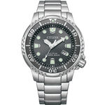 CITIZEN 星辰 PROMASTER 珍珠灰 光動能200米潛水錶 BN0167-50H, , large