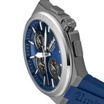 Timberland 天柏嵐 QUONSET系列 冒險精神 三眼多功能腕錶 手錶-藍 TDWGQ0075001, , large