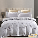 【Betrise】 Simple Blue | C Energy Series 300-Thread 100% Pure Tencel™ Light-Quenched Graphene Quilt/Double-Use Quilt Cover (182 x 212 cm), , large