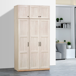 【唯熙傢俱】查理白橡色1.3x7尺左衣櫃, , large