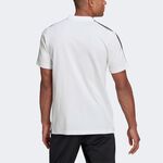Adidas M 3S PQ PS 男 POLO衫 短袖 上衣 運動 休閒 舒適 吸濕 排汗 白 [GK9138], , large