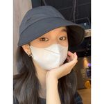 【A&R】韓款防紫外線速乾可折疊遮陽帽 藍色, , large