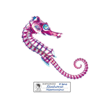 Diaphonized Specimens Coasters (Seahorse(2pcs/set)), , large