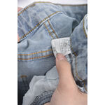 (S) jeans丹寧牛仔質感藍色長褲二手衣, , large