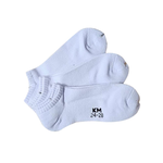 [Kaimei Cotton Industry] 12 pairs set, random and excellent, MIT made in Taiwan, pure cotton right-angle air cushion sports socks, plain simple style, breathable and comfortable, suitable for men and women, , large