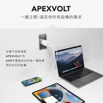 【GC】充滿快樂 65W 三孔GaN氮化鎵充電器 USB-C*2+USB-A*1 快充頭|TYPE-C|手機/筆電充電器, , large