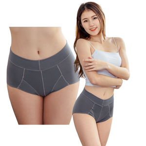 NEONER Tencel high waist anti-bacterial underwear -pink complexion