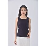 (S) earth music ecology質感棉質純棉藍色上衣二手衣, , large