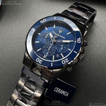 [星晴錶業]MASERATI手錶,44mm,R8873600005寶藍色錶面寶藍錶殼深黑色精鋼錶帶款, , large
