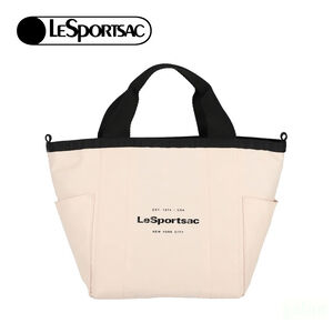 Lesportsac Small Reversible Pocket Tote 小型雙面托特包 送禮-晨曦桃
