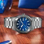 CITIZEN 星辰 光動能八角形格紋面手錶 BM7630-80L, , large