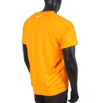 Nike Sunset Logo 男 短袖 上衣 T恤 抗UV 速乾 運動 訓練 戲水 黃 [NESSC690-724], , large