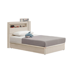 【Homelike】 喜家居附插座收納床台組-單人3.5尺(2542), , large