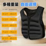 【MACMUS】3-8公斤女性專用負重背心｜女性健身負重裝備｜女性訓練負重衣 重量不可調女性體能背心 嬌小身材適用加重衣, , large