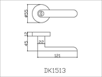 TOILET DOOR LOCK, , large