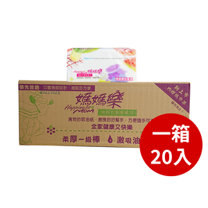 【媽媽樂】20包箱購80抽 抽取式 廚房紙巾(100%純木漿 無螢光劑)