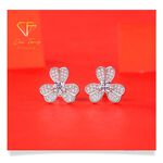 【CF鑽飾】耳環 莫桑鑽《伊甸》30分, , large